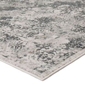 Jaipur Living Jaipur Living Yvie Medallion Area Rug Viscose Blend High Low Pile Vintage Distressed 11'10"X14' RUG153724