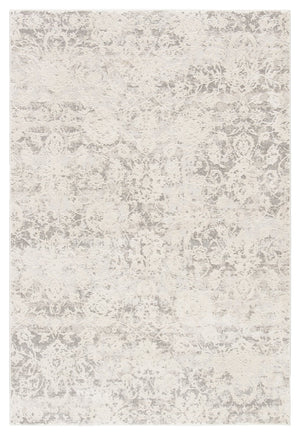 Jaipur Living Cirque Alonsa Ciq10 Powerloomed Machinemade 60% Polyester 40% Viscose Traditional Floral Indoor Rug Gray, Light Taupe 60% Polyester 40% Viscose Rug142772
