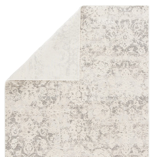 Jaipur Living Cirque Alonsa Transitional Glam Machine Made Indoor Rug Gray 6'7"x9'6"