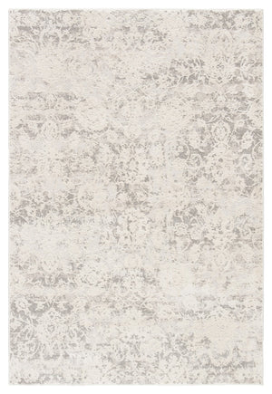 Jaipur Living Cirque Alonsa Transitional Glam Machine Made Indoor Rug Gray 6'7"x9'6"