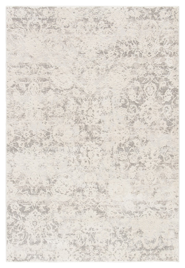 Jaipur Living Cirque Alonsa Transitional Glam Machine Made Indoor Rug Gray 6'7"x9'6"
