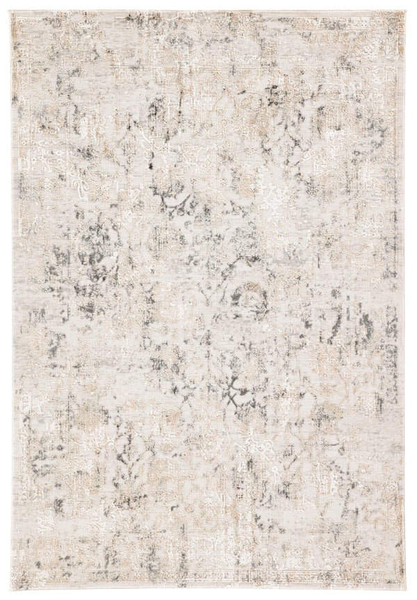 Jaipur Living Jaipur Living Clara Distressed Floral Accent Rug Vintage Heirloom Style for Bedroom 2' x 3' RUG140392