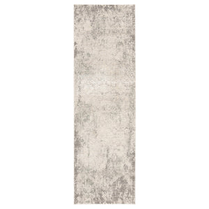 Jaipur Living Jaipur Living Siena Damask Runner Rug Viscose Blend High-low Pile Transitional Hallway Ivory 2'6"X8' RUG142017
