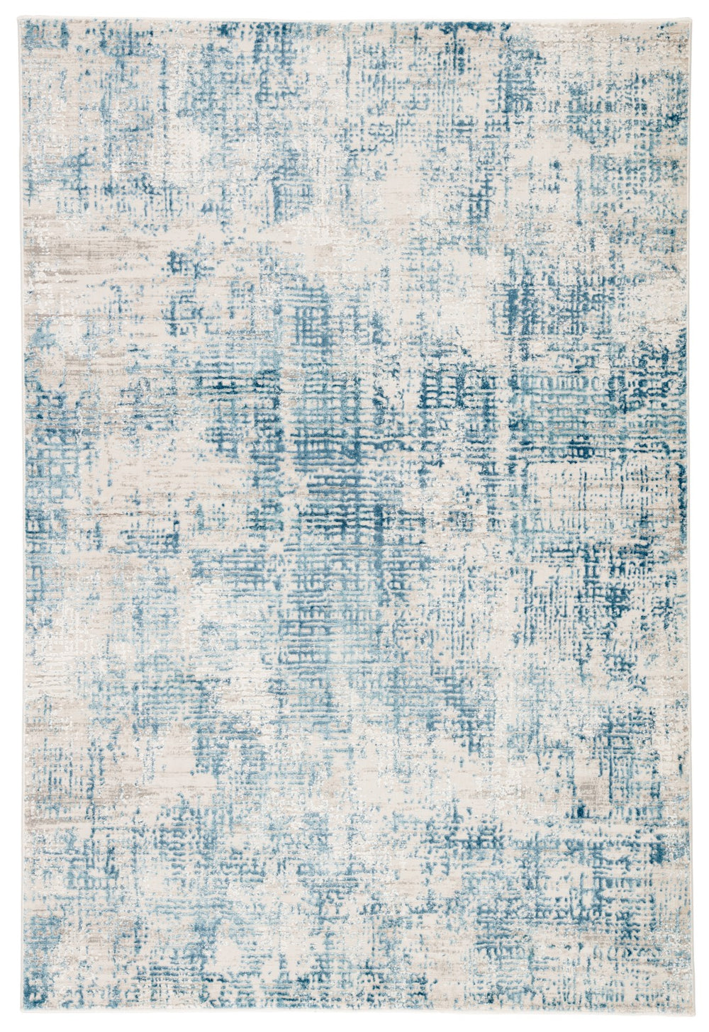 Jaipur Living Cirque Eero Modern Transitional Machine Made Indoor Rug Blue 6'7"x9'6"