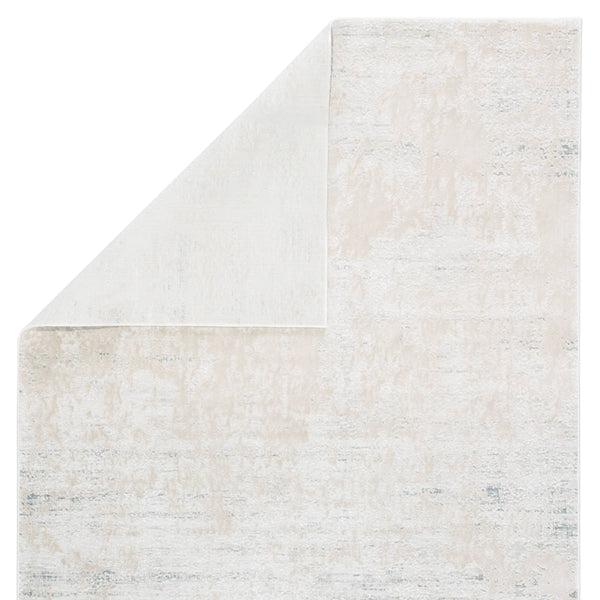 Jaipur Living Jaipur Living Orianna Viscose Runner Rug Abrashed Abstract Ivory Silver Carved Pile RUG142571