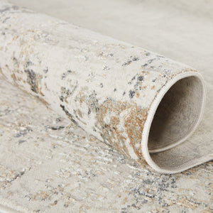 Jaipur Living Cirque Cassia Modern Transitional Machine Made Indoor Rug Gray 6'7"x9'6"