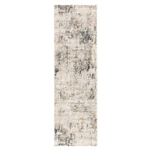 Jaipur Living Jaipur Living Cassia Abstract Viscose Blend Rug with Carved High-low Pile Texture 2'6" x 8' RUG142976