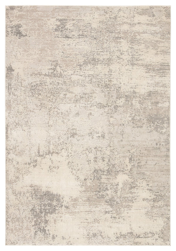 Jaipur Living Cirque Brixt Modern Transitional Machine Made Indoor Rug Gray 6'7"x9'6"