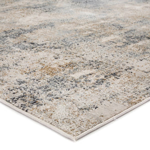 Jaipur Living Jaipur Living Ramsey Viscose Runner Rug Medallion High-low Pile Transitional Gray Gold RUG144017