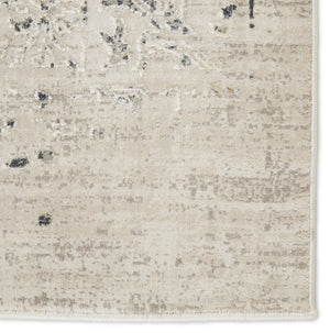 Jaipur Living Cirque Jasiel Transitional Machine Made Indoor Rug Gray 6'7"x9'6"