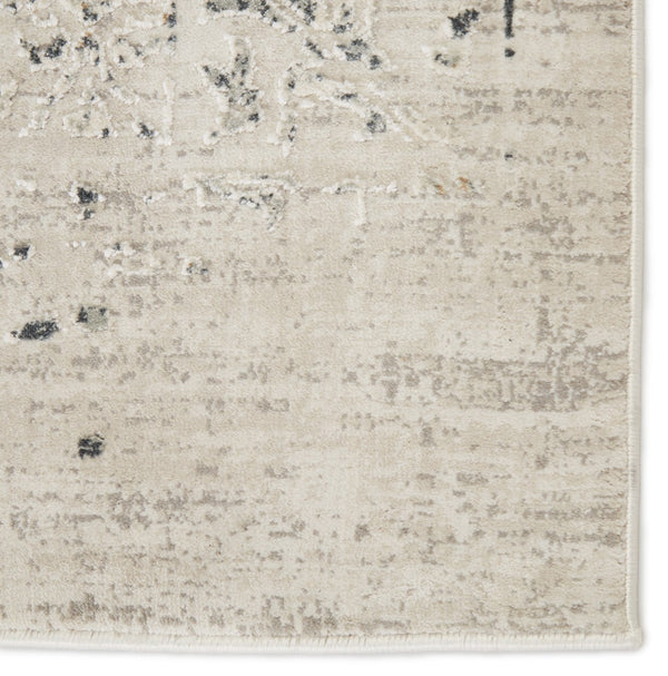 Jaipur Living Cirque Jasiel Transitional Machine Made Indoor Rug Gray 6'7"x9'6"