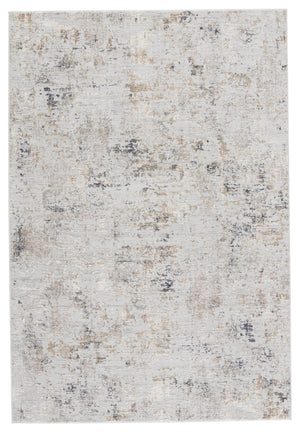 Jaipur Living Cirque Sereli Ciq39 Powerloomed Machinemade 65% Polyester 35% Viscose Abstract Abstract Indoor Rug Ivory, Gold 65% Polyester 35% Viscose Rug150738