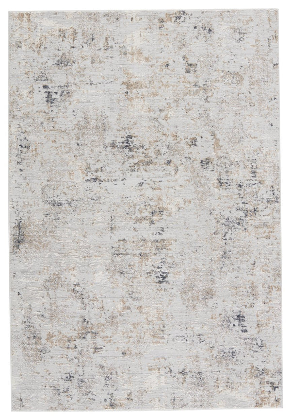 Jaipur Living Cirque Sereli Ciq39 Powerloomed Machinemade 65% Polyester 35% Viscose Abstract Abstract Indoor Rug Ivory, Gold 65% Polyester 35% Viscose Rug150738