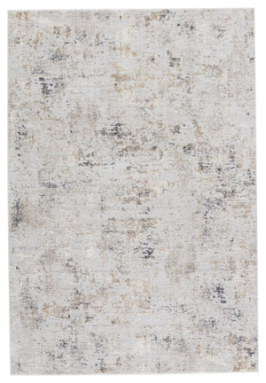 Jaipur Living Cirque Alcina Transitional Modern Machine Made Indoor Rug Light Gray 6'7"x9'6"
