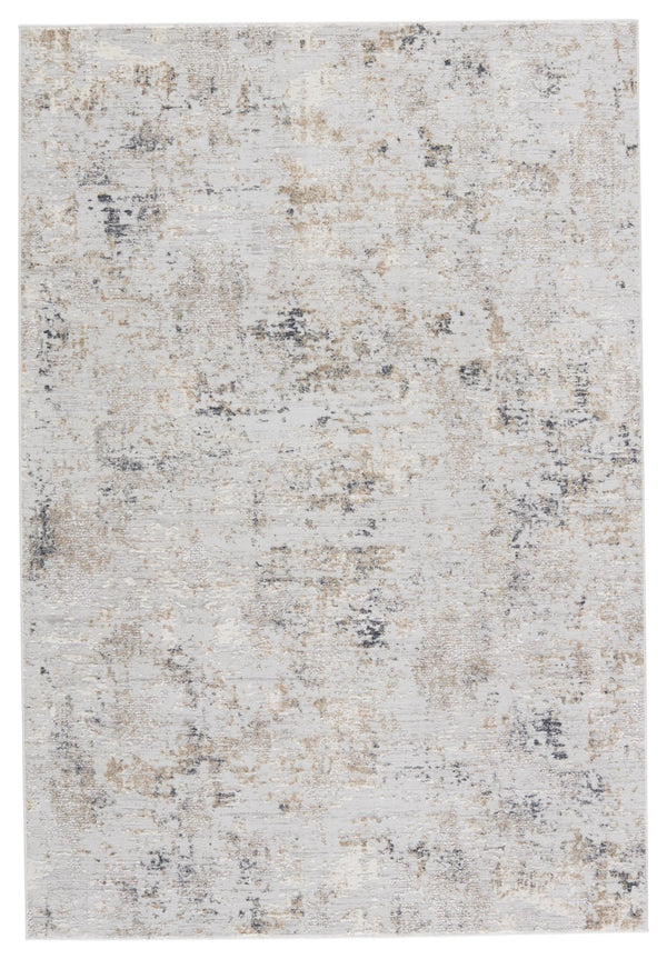 Jaipur Living Cirque Alcina Transitional Modern Machine Made Indoor Rug Light Gray 6'7"x9'6"