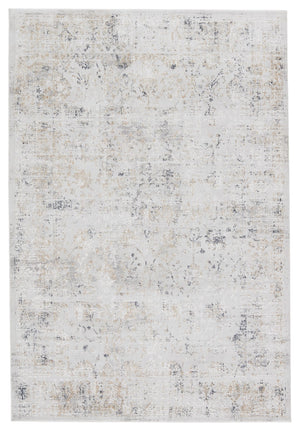 Jaipur Living Cirque Vida Transitional Updated Traditional Machine Made Indoor Rug Light Gray 6'7"x9'6"