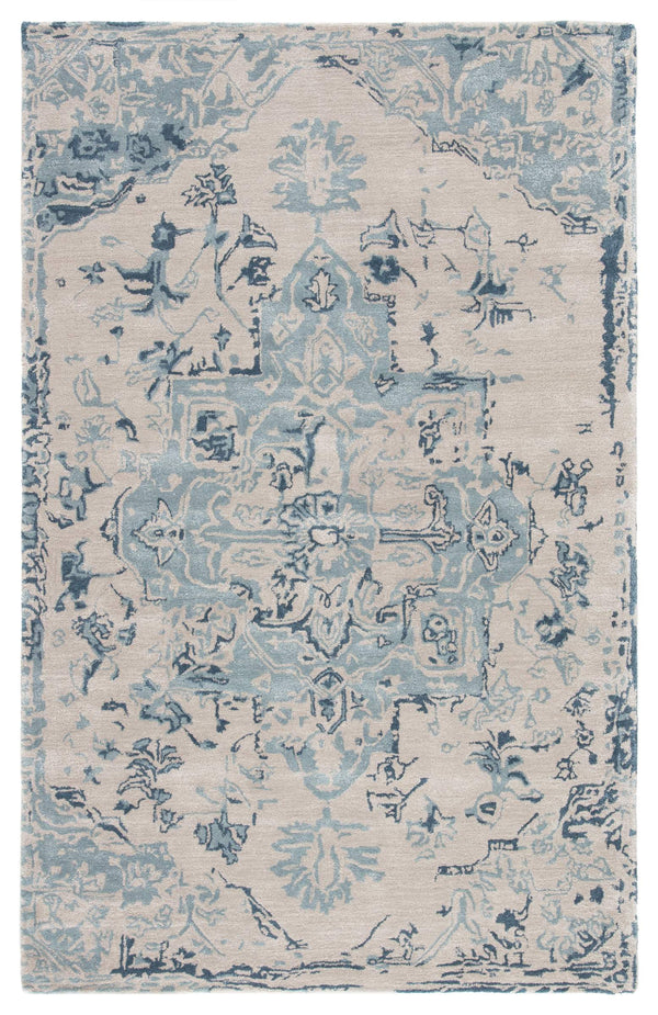 Jaipur Living Jaipur Living Sasha Wool Viscose Hand Tufted Medallion Rug Old World Persian Accent 10' x 14' RUG139628