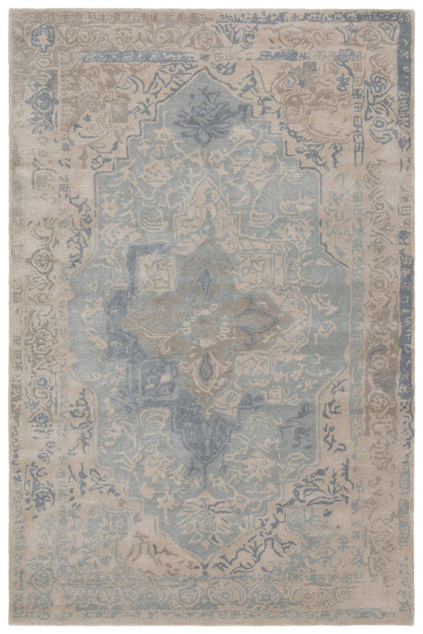 Jaipur Living Jaipur Living Bronde Hand Tufted Wool Viscose Medallion Rug for Elegant Rooms 10' x 14' RUG139629