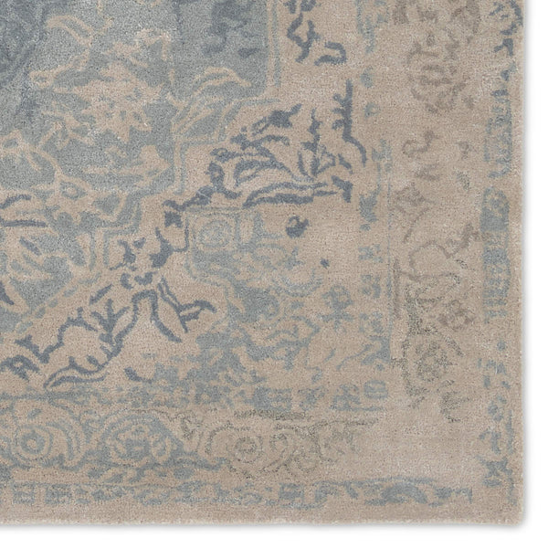 Jaipur Living Jaipur Living Bronde Hand Tufted Wool Viscose Medallion Rug for Elegant Rooms 10' x 14' RUG139629