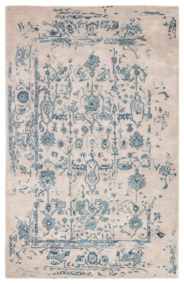 Jaipur Living Jaipur Living Margate Wool Viscose Oriental Rug Handtufted Floral Medallion Accent 10' x 14' RUG148194
