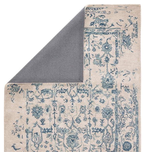 Jaipur Living Jaipur Living Margate Wool Viscose Oriental Rug Handtufted Floral Medallion Accent 10' x 14' RUG148194
