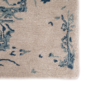 Jaipur Living Jaipur Living Margate Wool Viscose Oriental Rug Handtufted Floral Medallion Accent 10' x 14' RUG148194