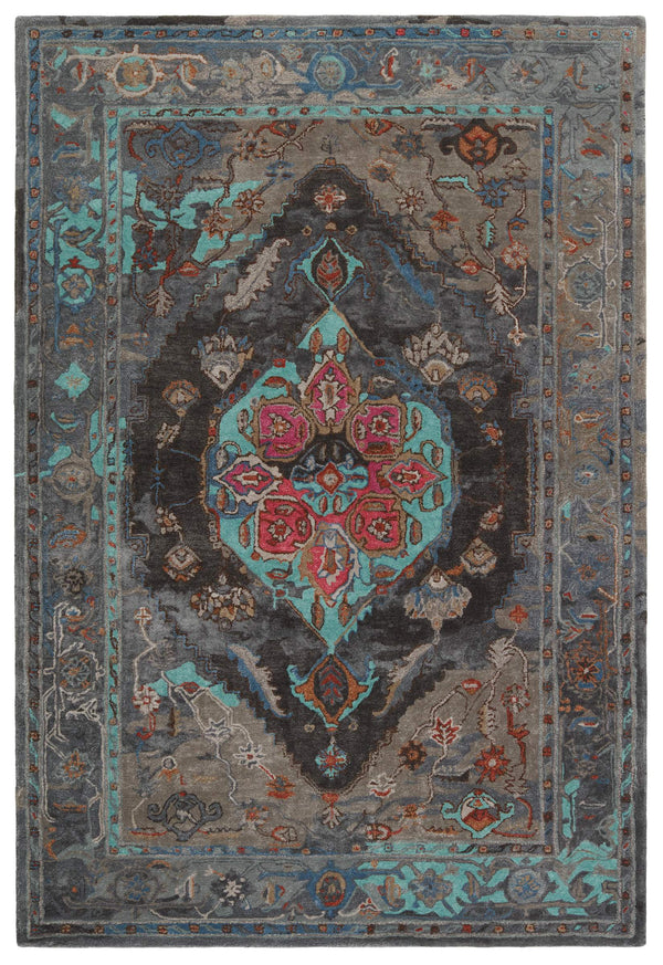 Jaipur Living Jaipur Living Citrine Hand-tufted Viscose Wool Medallion Rug Bohemian Plush Pile RUG151561