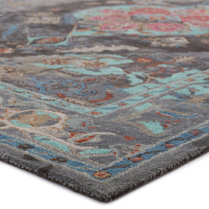 Jaipur Living Jaipur Living Citrine Hand-tufted Viscose Wool Medallion Rug Bohemian Plush Pile RUG151561