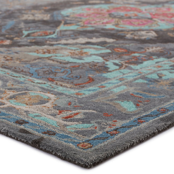 Jaipur Living Jaipur Living Citrine Hand-tufted Viscose Wool Medallion Rug Bohemian Plush Pile RUG151561