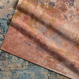 Jaipur Living Citrine Sandia Modern Updated Traditional Handmade Indoor Rug Pink 6'x9'