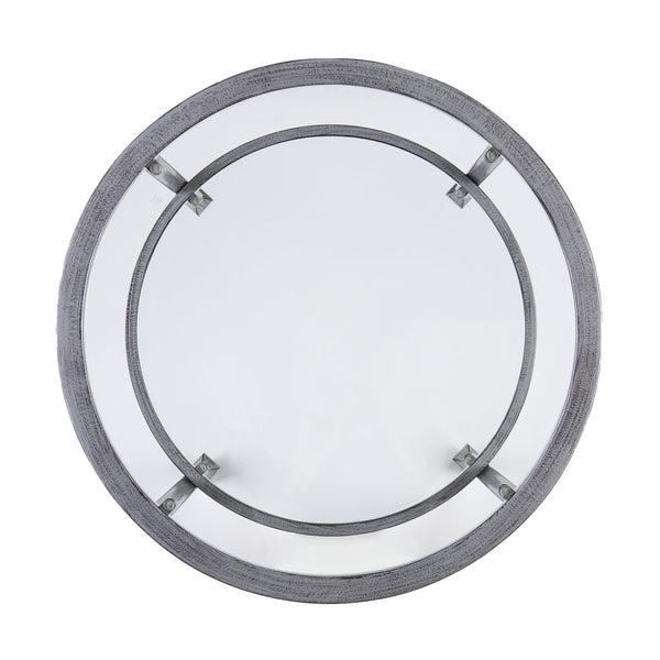 Safavieh Jaymes Round Tempered Glass End Table With Sleek Metal Frame For Modern Living Rooms SLV CK0742
