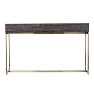 Safavieh Akmonton Narrow Entryway Console Table With Iron Frame And Hidden Drawer For Modern Spaces CK1004803