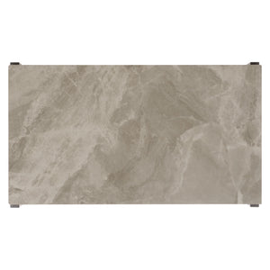 Safavieh Kota Modern Industrial Coffee Table With Hidden Drawer And Stone Look Mdf Top GREY / BROWN CK12330