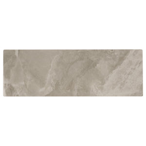 Safavieh Kota Console Table Stone Top Powder Coated Metal Frame Modern Entryway Accent GREY / BROWN CK12333