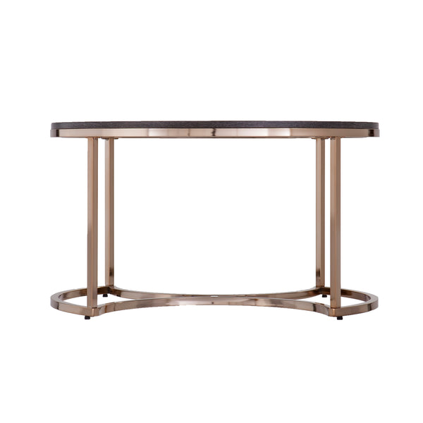 Safavieh Lachlan Round Nesting Coffee Table Set Modern Glam Iron Frame Living Room Trio CK5870