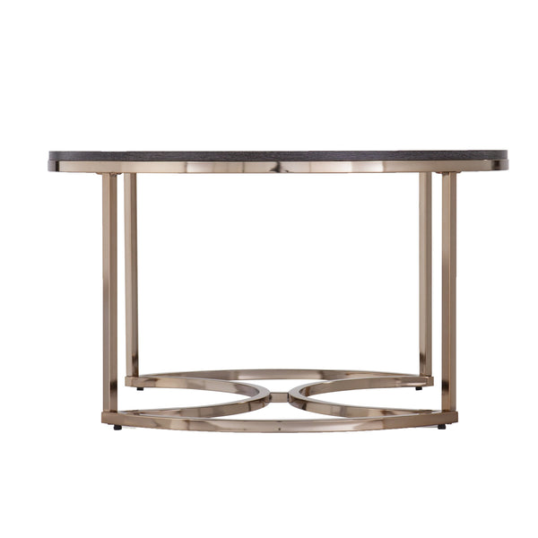 Safavieh Lachlan Round Nesting Coffee Table Set Modern Glam Iron Frame Living Room Trio CK5870