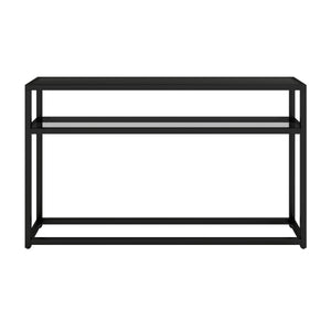 Safavieh Holly & Martin Baldrick Slim Iron And Glass Console Table For Entryway Or Living Room CK7683