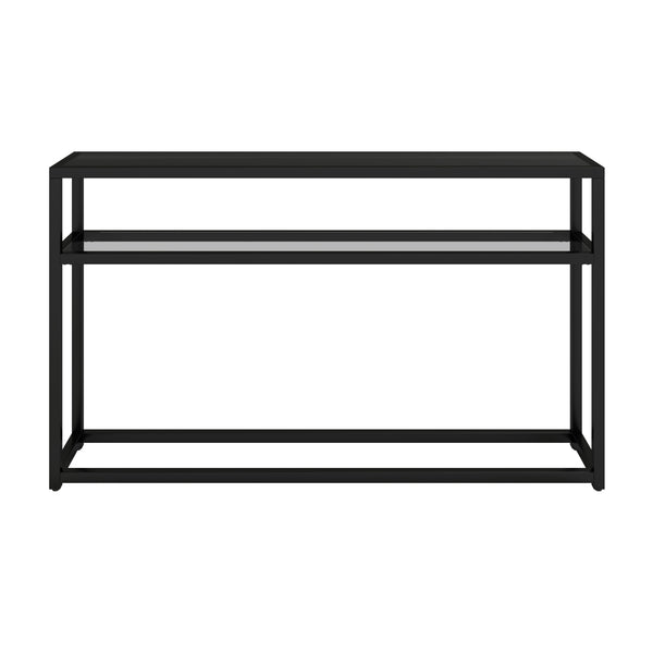 Safavieh Holly & Martin Baldrick Slim Iron And Glass Console Table For Entryway Or Living Room CK7683
