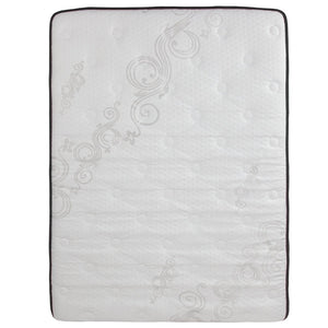 English Elm Capri Comfortable Sleep 12 Inch Hybrid Mattress – CertiPUR-US Foam & Pocket Springs for Ultimate Comfort White Full CL-BT33PM-R12M-F-GG