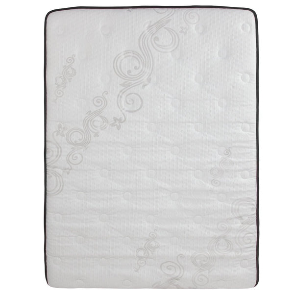 English Elm Capri Comfortable Sleep 12 Inch Hybrid Mattress – CertiPUR-US Foam & Pocket Springs for Ultimate Comfort White Full CL-BT33PM-R12M-F-GG