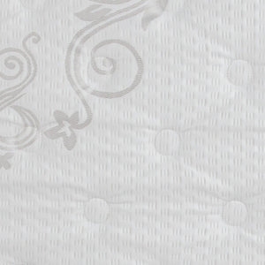 English Elm Capri Comfortable Sleep 12 Inch Hybrid Mattress – CertiPUR-US Foam & Pocket Springs for Ultimate Comfort White Queen CL-BT33PM-R12M-Q-GG