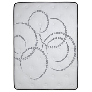 English Elm Capri Twin 12-Inch Foam Pocket Spring Mattress & 3-Inch Gel Memory Foam Topper Bundle for Ultimate Comfort CL-E230P-3M35-T-GG