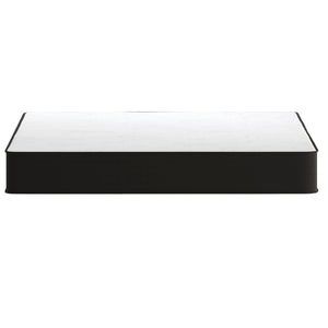 English Elm Capri Comfortable Sleep 8 Inch Hybrid Mattress for Restorative Sleep and Supportive Comfort Solutions Gray Queen CL-E238-B-Q-GG