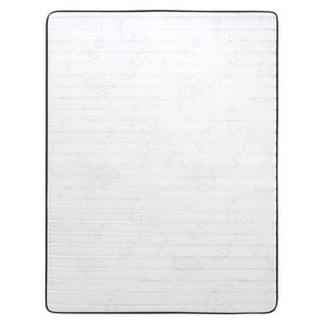 English Elm Capri Comfortable Sleep 8 Inch Hybrid Mattress for Restorative Sleep and Supportive Comfort Solutions Gray Queen CL-E238-B-Q-GG