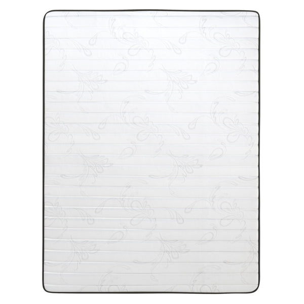 English Elm Capri Comfortable Sleep 8 Inch Hybrid Mattress for Restorative Sleep and Supportive Comfort Solutions Gray Queen CL-E238-B-Q-GG