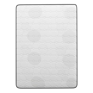 English Elm Capri Comfortable Sleep Euro Pillow Top 13-Inch Hybrid Mattress for Supportive, Restful Slumber White Full CL-ET232-13-F-GG