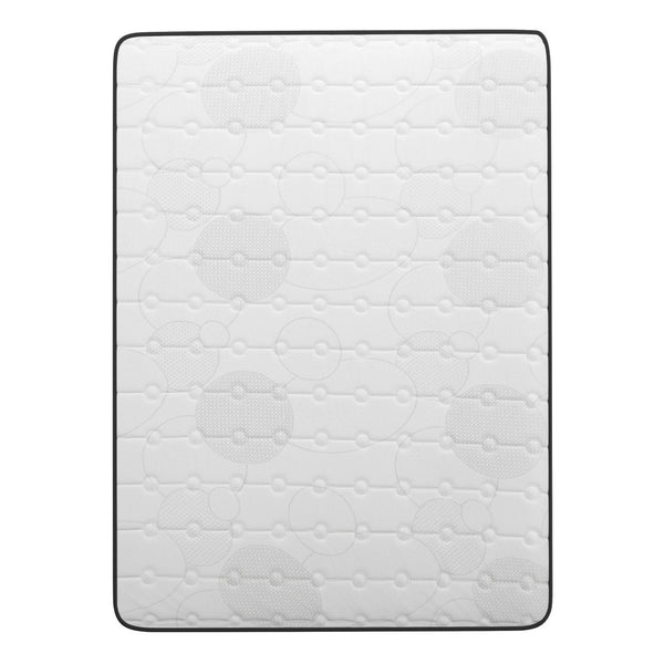 English Elm Capri Comfortable Sleep Euro Pillow Top 13-Inch Hybrid Mattress for Supportive, Restful Slumber White Full CL-ET232-13-F-GG