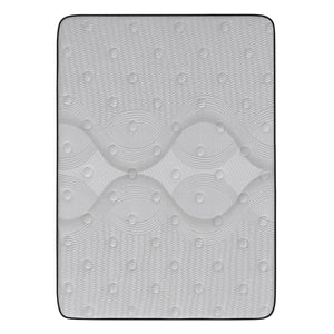 English Elm Capri Comfortable Sleep Firm 12-Inch Hybrid Mattress - CertiPUR-US Certified, Durable Support & Comfort White Full CL-FR231-12-F-GG