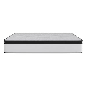 English Elm Capri Comfortable Sleep Firm 12-Inch Hybrid Mattress - CertiPUR-US Certified, Durable Support & Comfort White King CL-FR231-12-K-GG