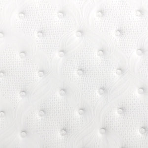 English Elm Vista Hospitality Grade 14-Inch Hybrid Mattress – Premium Memory Foam & Pocket Springs for Comfort White Queen CL-LUXET232-14-Q-GG